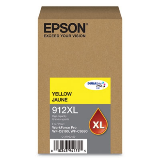 Picture of T912XL420 (912XL) DURABrite Pro High-Yield Ink, 4600 Page-Yield, Yellow