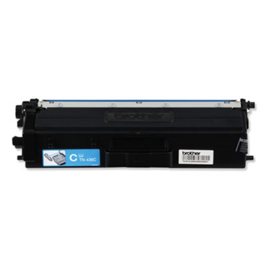 Picture of TN436C Super High-Yield Toner, 6,500 Page-Yield, Cyan